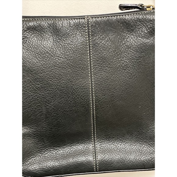 Fossil 75082 Genuine Leather Purse Pebbled Leather Shoulder Bag - Picture 11 of 16